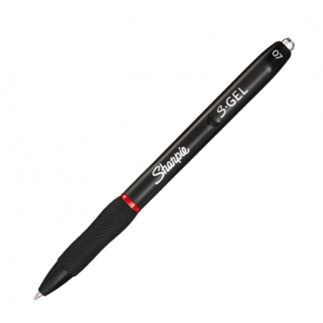 7996-Sharpie S-Gel Boligrafo de gel de punta retractil Rojo 12 pieza(s)
