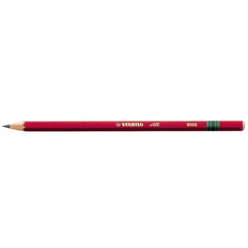 803-LAPIZ MODELO ALL ACUARELABLE PUNTA 3,3MM. COLOR GRAFITO STABILO 8008