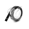 8030-CINTA DYMO EMBOSSER 3M X 9 MM NEGRO DYMO 520109