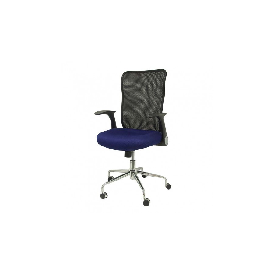 8037-SILLA MINAYA RESPALDO MALLA NEGRO ASIENTO 3D AZUL PIQUERAS Y CRESPO 4031AZ 8037-SILLA MINAYA RESPALDO MALLA NEGRO ASIENTO 3D AZUL PIQUERAS Y CRESPO 4031AZ