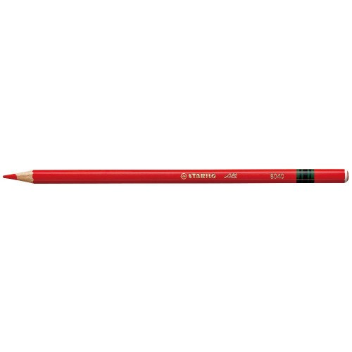 804-LAPIZ MODELO ALL ACUARELABLE PUNTA 3,3MM. COLOR ROJO STABILO 8040