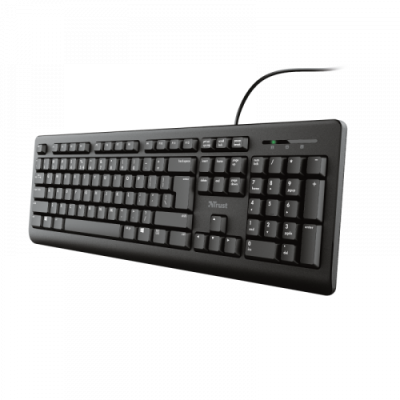 Trust TK 150 teclado USB QWERTY Espanol Negro