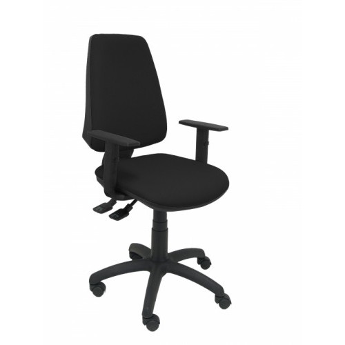 8051-SILLA ELCHE S BRAZOS REGULABLES BALI COLOR NEGRO PIQUERAS Y CRESPO 14SBALI840B10