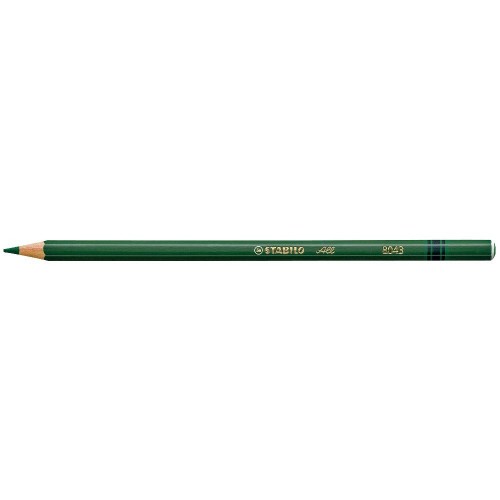 806-LAPIZ MODELO ALL ACUARELABLE PUNTA 3,3MM. COLOR VERDE STABILO 8043