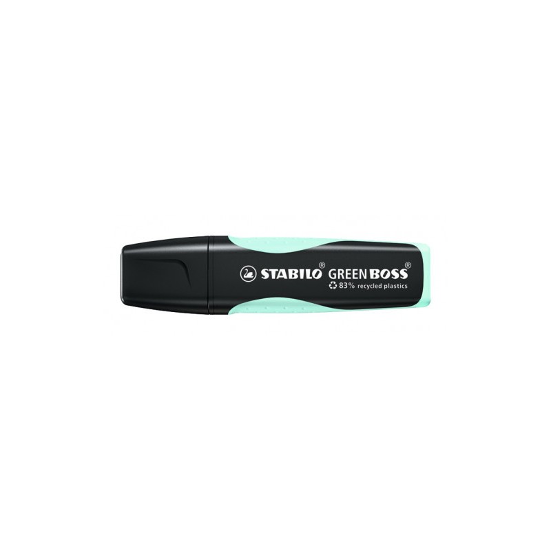 8101-MARCADOR FLUORESCENTE GREEN BOSS PASTEL TOQUE DE TURQUESA STABILO 6070/113 8101-MARCADOR FLUORESCENTE GREEN BOSS PASTEL TOQUE DE TURQUESA STABILO 6070/113