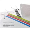 8179-CUADERNO ESPIRAL NB-8 A5 200 HOJAS 5X5MM POLIPROPILENO NEGRO MIQUELRIUS 42007