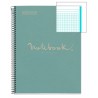 8189-CUADERNO 100% RECICLADO NB-1 A4 80HOJAS ECOAZUL EMOTIONS MIQUELRIUS 6092