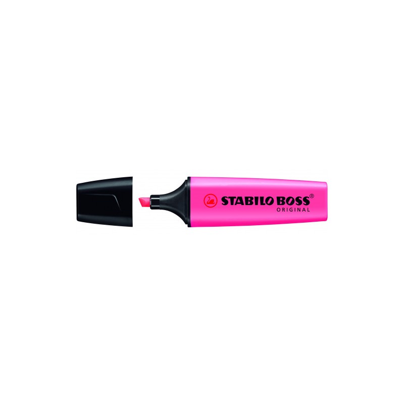 819-MARCADOR FLUORESCENTE BOSS ORIGINAL TRAZO 2/5MM. ROSA STABILO 70/56 819-MARCADOR FLUORESCENTE BOSS ORIGINAL TRAZO 2/5MM. ROSA STABILO 70/56