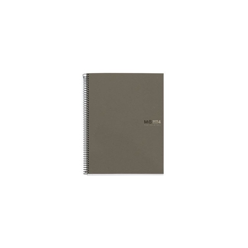 8193-CUADERNO 100% RECICLADO NB-4 A4 120HOJAS ECOGRIS MIQUELRIUS 6082 8193-CUADERNO 100% RECICLADO NB-4 A4 120HOJAS ECOGRIS MIQUELRIUS 6082