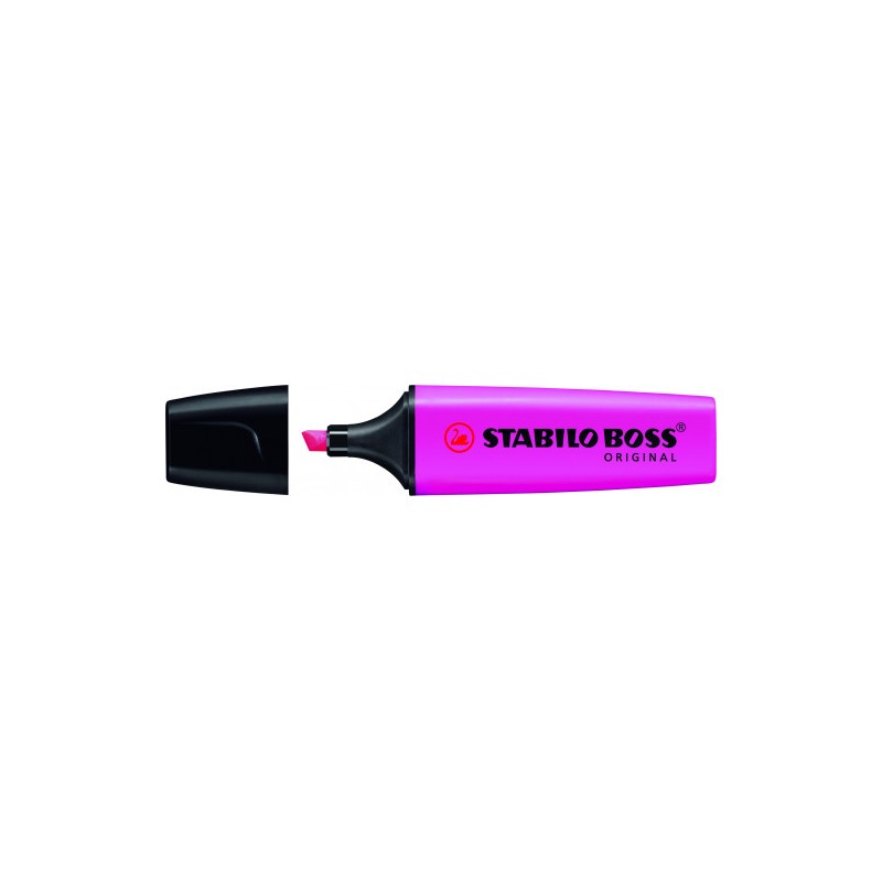 820-MARCADOR FLUORESCENTE BOSS ORIGINAL TRAZO 2/5MM. LILA STABILO 70/58 820-MARCADOR FLUORESCENTE BOSS ORIGINAL TRAZO 2/5MM. LILA STABILO 70/58