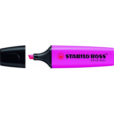 820-MARCADOR FLUORESCENTE BOSS ORIGINAL TRAZO 2/5MM. LILA STABILO 70/58