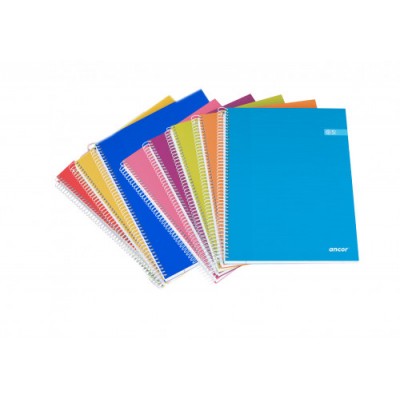 CUADERNO TAPA DURA FOLIO 80 HOJAS 60G 1 RAYA ANCOR 064889