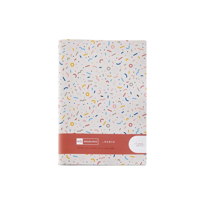 8206-CUADERNO GRAPADO 4o 32HOJAS PAUTA 4MM MR CON EJERCICIOS RUBIO MIQUELRIUS 8142 8206-CUADERNO GRAPADO 4o 32HOJAS PAUTA 4MM MR CON EJERCICIOS RUBIO MIQUELRIUS 8142