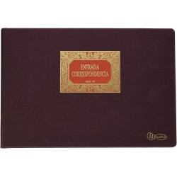 8219-Miquelrius 5042 registro comercial (libro) Bronce, Marron 100 hojas