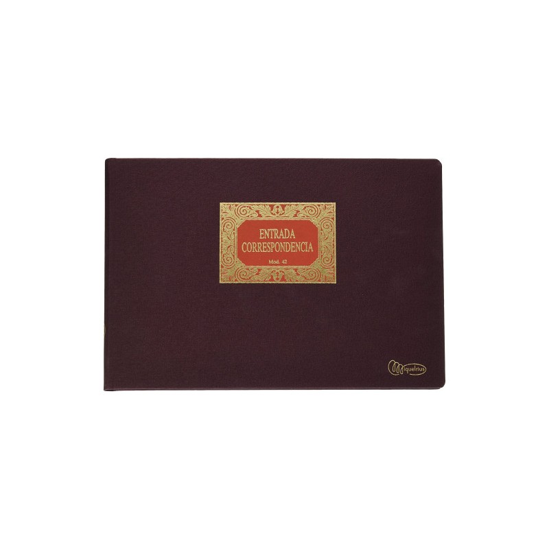 8219-Miquelrius 5042 registro comercial (libro) Bronce, Marron 100 hojas 8219-Miquelrius 5042 registro comercial (libro) Bronce, Marron 100 hojas