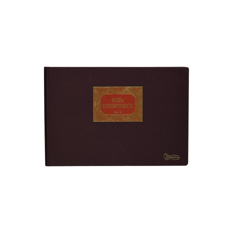 8220-Miquelrius 5043 registro comercial (libro) Bronce, Marron 100 hojas 8220-Miquelrius 5043 registro comercial (libro) Bronce, Marron 100 hojas