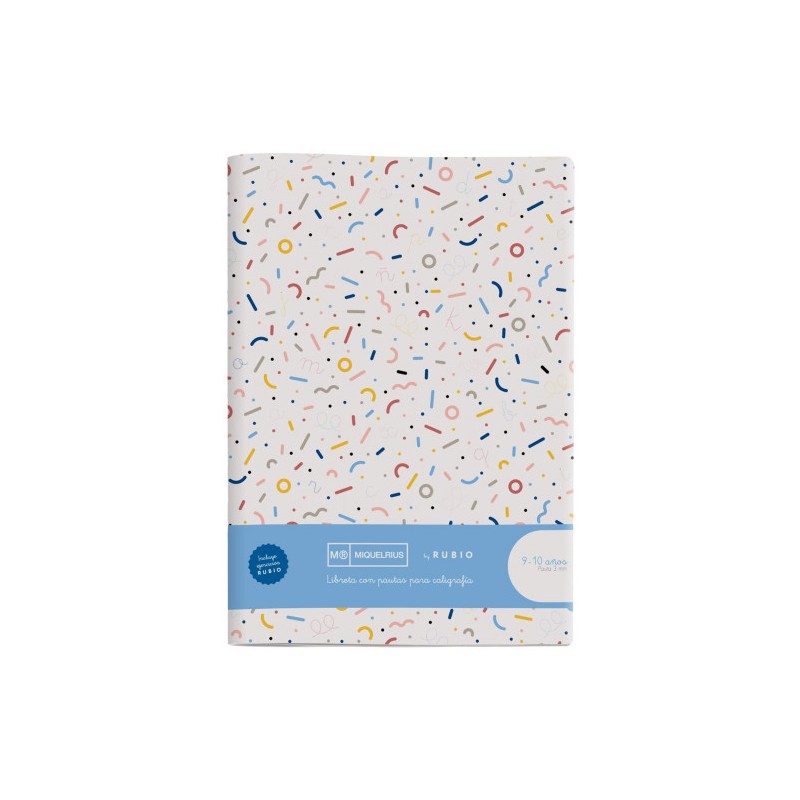 8223-CUADERNO GRAPADO A4 50HOJAS PAUTA 3MM MR CON EJERCICIOS RUBIO MIQUELRIUS 8145. 8223-CUADERNO GRAPADO A4 50HOJAS PAUTA 3MM MR CON EJERCICIOS RUBIO MIQUELRIUS 8145.