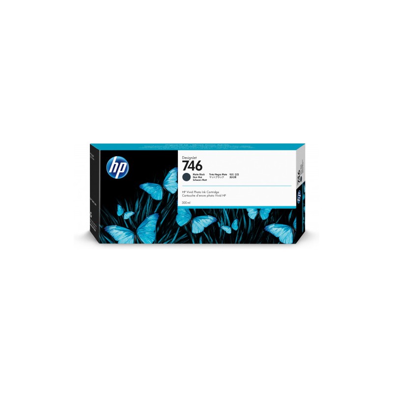 8254-HP 746 TINTA NEGRO MATE DESINGJET Z9 (P2V83A) 8254-HP 746 TINTA NEGRO MATE DESINGJET Z9 (P2V83A)