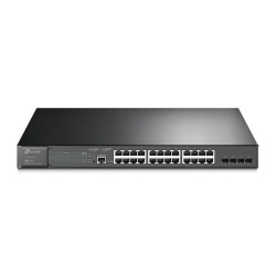 8256-TP-LINK 24 PUERTOS POE + COMPATIBLES CON 802.3AT / AF, PROPORCIONAN CONEXIONES DE ALTA VELOCIDAD,APROVISIONAMIENTO
