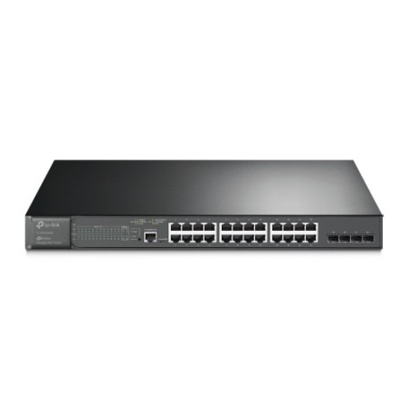 8256-TP-LINK 24 PUERTOS POE + COMPATIBLES CON 802.3AT / AF, PROPORCIONAN CONEXIONES DE ALTA VELOCIDAD,APROVISIONAMIENTO