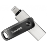 8275-SanDisk iXpand unidad flash USB 64 GB USB Type-A / Lightning 3.2 Gen 2 (3.1 Gen 2) Negro, Plata