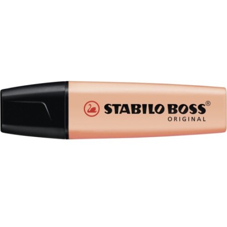 830-MARCADOR.FLUORESCENTE BOSS TRAZO 2/5MM. MELOCOTON PASTEL STABILO 70/126