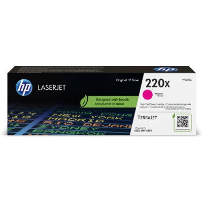 HP Cartucho de toner Original LaserJet 220X magenta