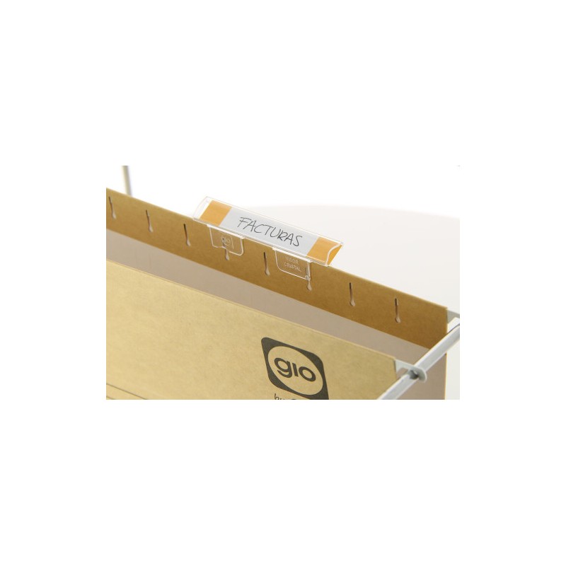 8311-PACK 25 VISORES POLIESTIRENO CRISTAL RIGIDO PARA CARPETAS CO 8311-PACK 25 VISORES POLIESTIRENO CRISTAL RIGIDO PARA CARPETAS CO