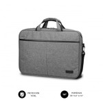 8317-SUBBLIM Maletin Ordenador Elite Laptop Bag 13,3-14" Grey