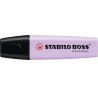 834-MARCADOR.FLUORESCENTE BOSS TRAZO 2/5MM. VIOLETA PASTEL STABILO 70/155