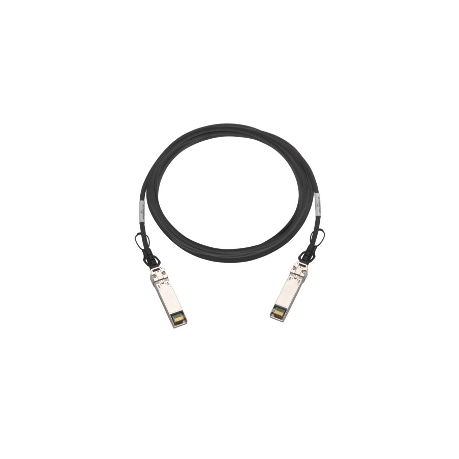 8362-QNAP CAB-DAC50M-SFPP cable de fibra optica 5 m SFP+ Negro