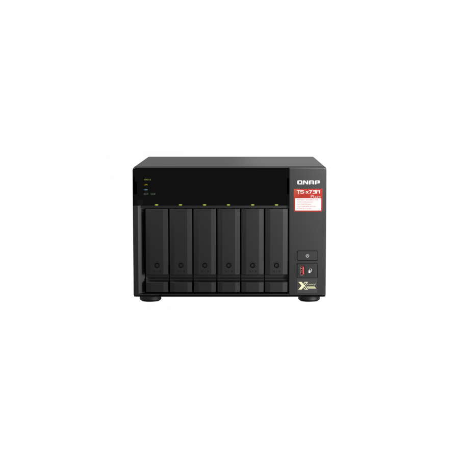 8432-QNAP TS-673A-8G servidor de almacenamiento NAS Torre Ethernet Negro V1500B 8432-QNAP TS-673A-8G servidor de almacenamiento NAS Torre Ethernet Negro V1500B