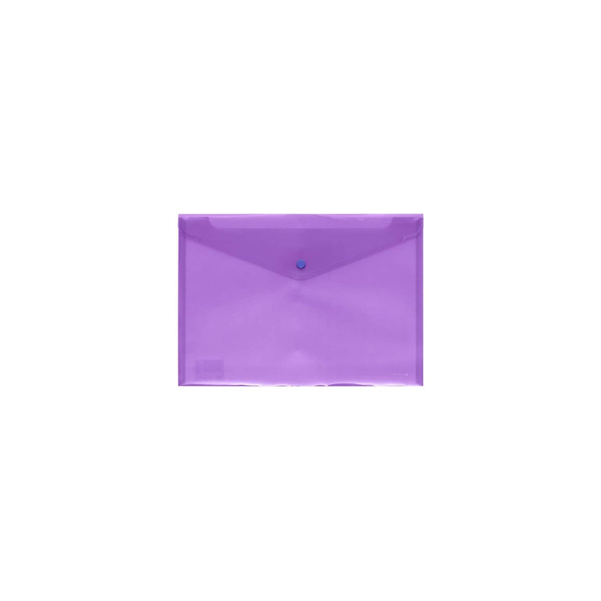 SOBRE POLIPROPILENO FOLIO SOLAPA C BROCHE PLASTICO VIOLETA CARCHIVO 342K56