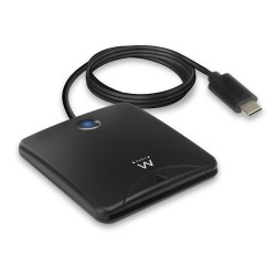 8469-EWENT LECTOR DE DNI ELECTRONICO Y TARJETAS INTELIGENTES USB-C