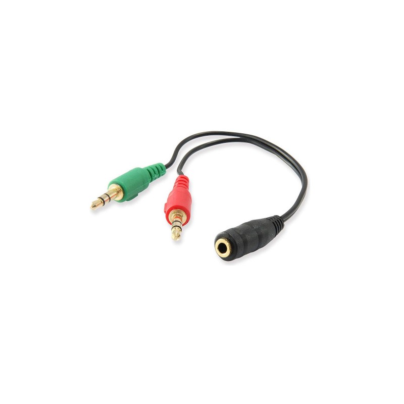 8476-Ewent EC1642 cable de audio 0,15 m 3,5mm 2 x 3.5mm Negro, Verde, Rojo 8476-Ewent EC1642 cable de audio 0,15 m 3,5mm 2 x 3.5mm Negro, Verde, Rojo