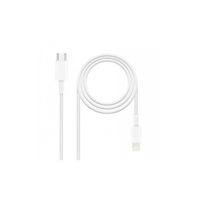 8524-TooQ 10.10.0601 cable de conector Lightning 1 m Blanco 8524-TooQ 10.10.0601 cable de conector Lightning 1 m Blanco