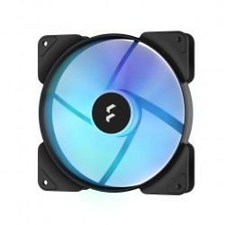 8552-Fractal Design Aspect 14 RGB PWM Carcasa del ordenador Ventilador 14 cm Negro 3 pieza(s)