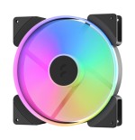 8555-Fractal Design Prisma AL-18 PWM Carcasa del ordenador Ventilador 18 cm Negro, Blanco 2 pieza(s)