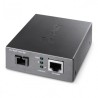 8560-TP-LINK TL-FC111A-20 convertidor de medio 100 Mbit/s Monomodo Negro