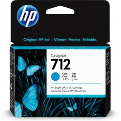 8564-HP712 CARTUCHO GRAN FORMATO HP 712 CIAN (3ED67A)