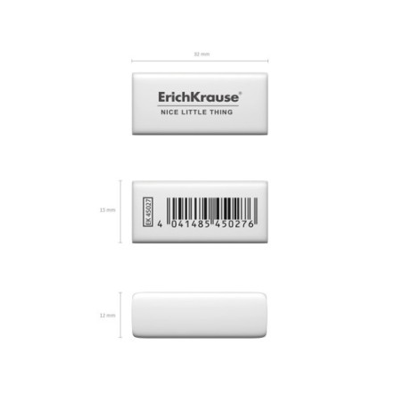 8608-ErichKrause Nice Little Thing goma Caucho termoplastico (TPR) Blanco 1 pieza(s)