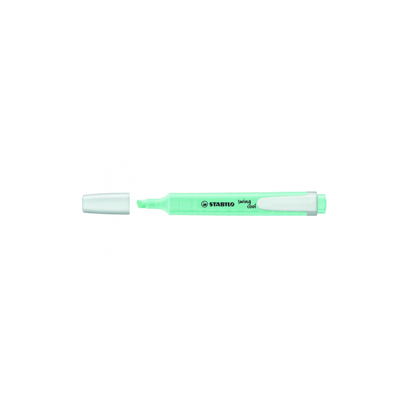 862-MARCADOR FLUORESCENTE SWING COOL PASTEL TRAZO 1/4MM. TURQUESA STABILO 275/113-8 862-MARCADOR FLUORESCENTE SWING COOL PASTEL TRAZO 1/4MM. TURQUESA STABILO 275/113-8