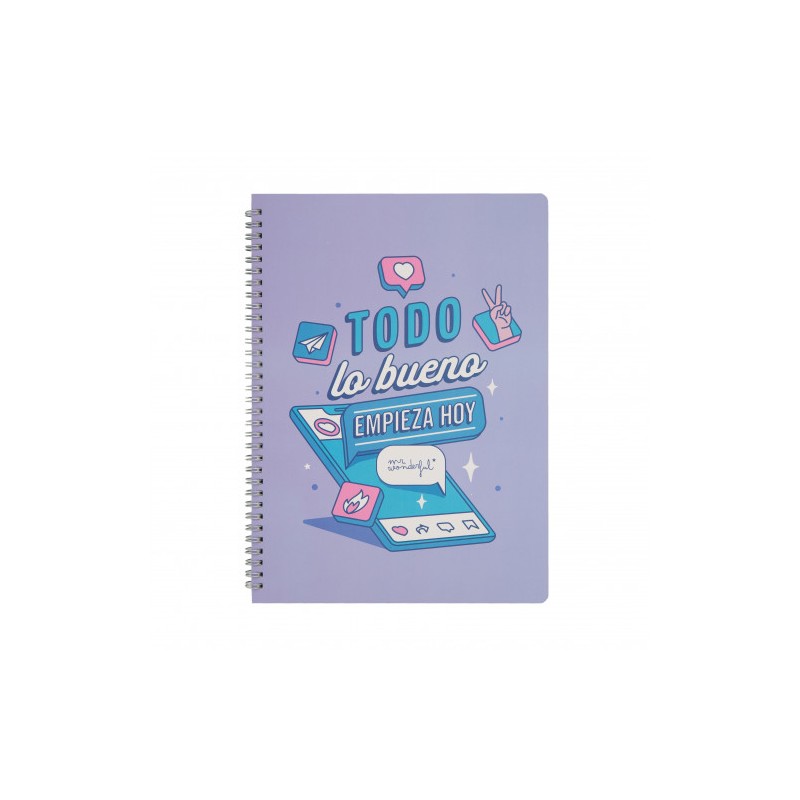 8633-LIBRETA - TODO LO BUENO EMPIEZA HOY MR WONDERFUL WOA11056ES 8633-LIBRETA - TODO LO BUENO EMPIEZA HOY MR WONDERFUL WOA11056ES