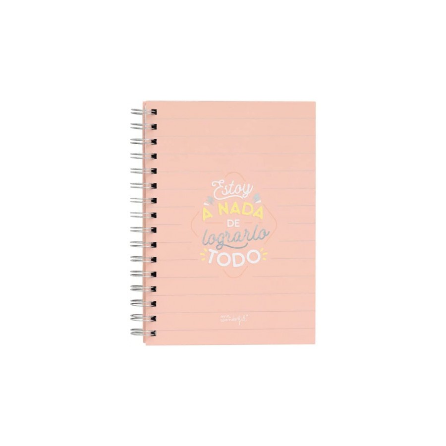 8640-LIBRETA PEQUENA - ESTOY A NADA DE LOGRARLO TODO MR WONDERFUL WOA11053ES 8640-LIBRETA PEQUENA - ESTOY A NADA DE LOGRARLO TODO MR WONDERFUL WOA11053ES