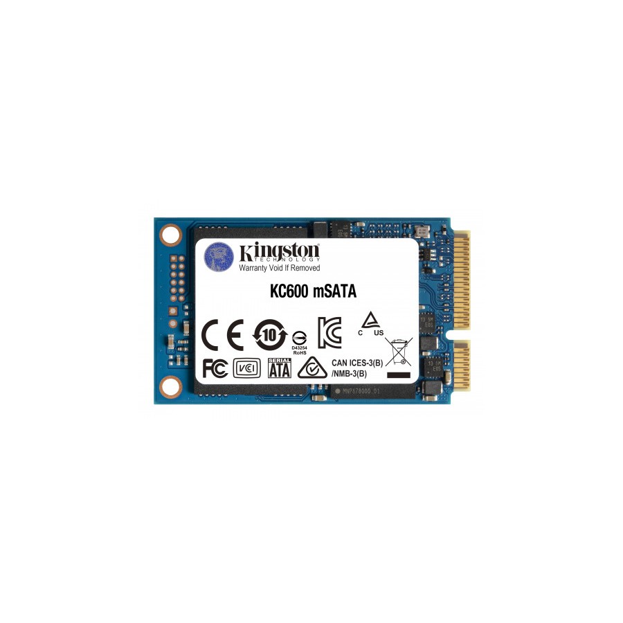 8648-Kingston Technology KC600 mSATA 256 GB Serial ATA III 3D TLC