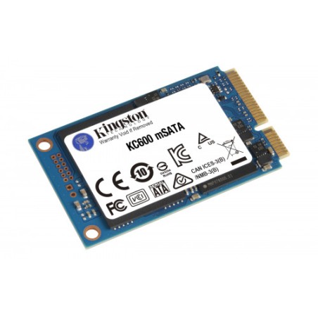 8649-Kingston Technology KC600 mSATA 256 GB Serial ATA III 3D TLC