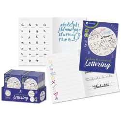 8662-Bismark Cuaderno Lettering A5 -20 Hojas