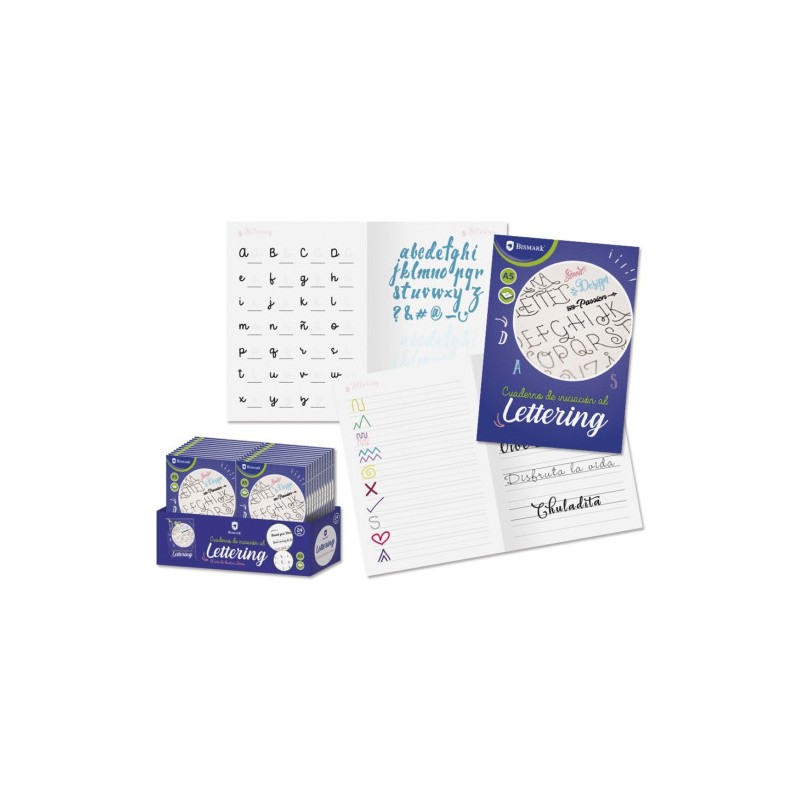 8662-Bismark Cuaderno Lettering A5 -20 Hojas 8662-Bismark Cuaderno Lettering A5 -20 Hojas