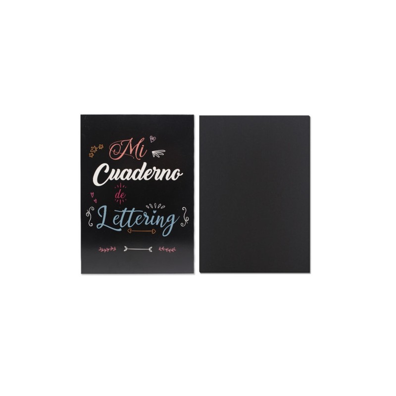 8665-Bismark Cuaderno A4 Lettering Negras 80 g/m2 - 50 Hojas 8665-Bismark Cuaderno A4 Lettering Negras 80 g/m2 - 50 Hojas