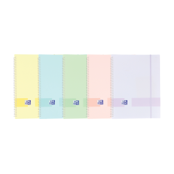 8726-Oxford Live & Go Plastico Colores surtidos, Translucido, Transparente A4